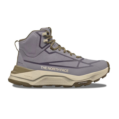 The North Face Womens Fastpack Mid Wp Hiking Boots in Grey Color