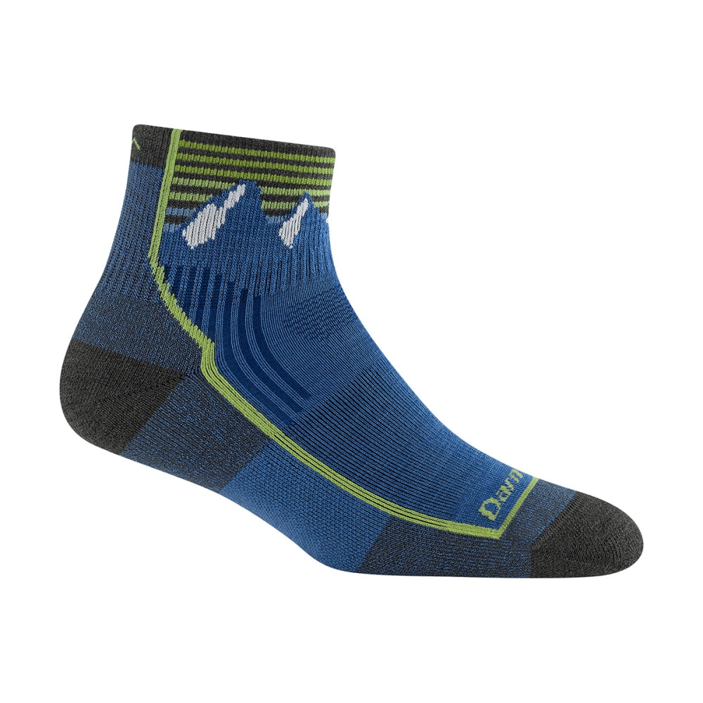 Darn Tough Vermont Yth Quest Socks in Blue Color