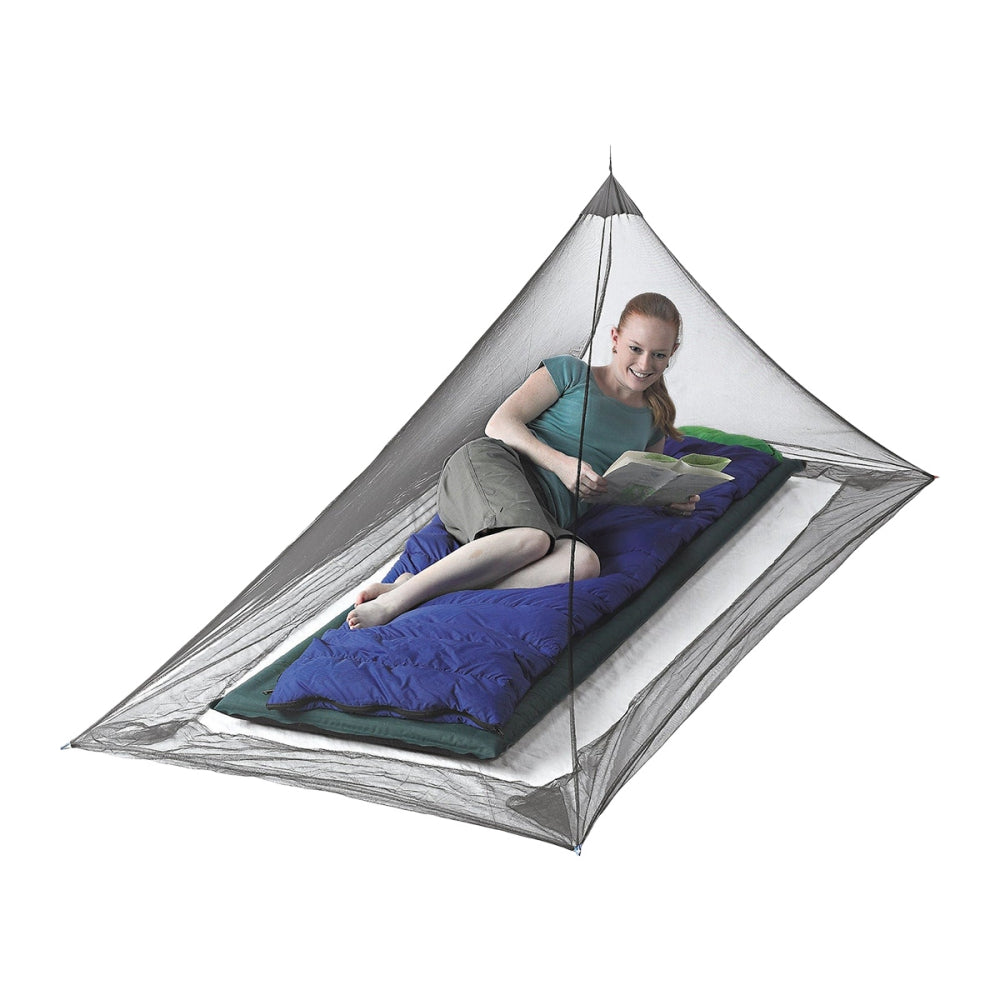 Sea To Summit Mosquito Net-Single Bug Repellant in Black Color