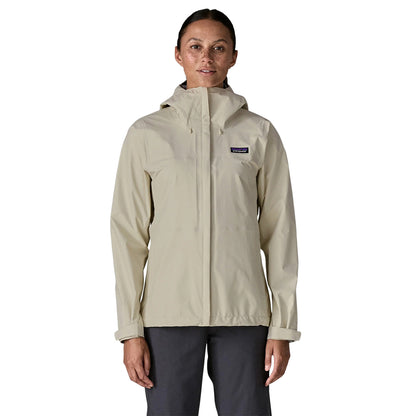 Patagonia W'S torrentshell 3L Jkt Shells in White Color