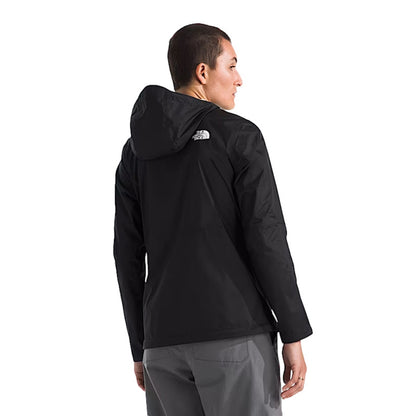 The North Face Womens Alta Vista Rain Shells in Black Color