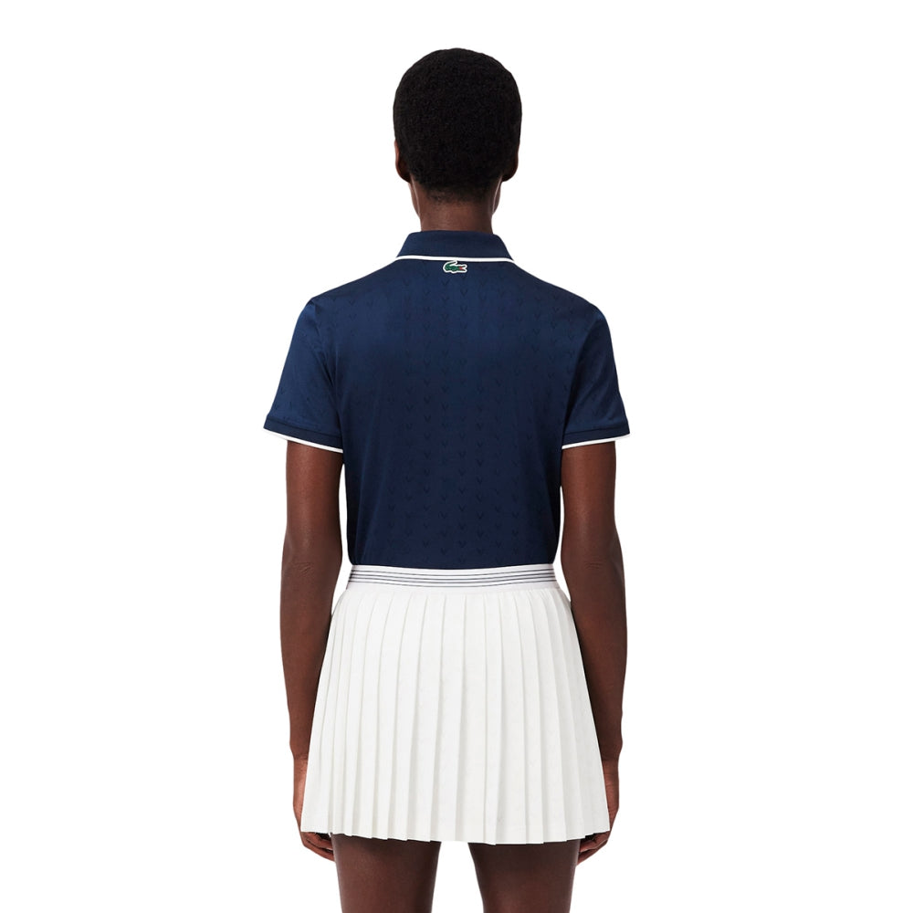 Lacoste Heritage Tech Polo | 166 NAVY – Paragon Sports