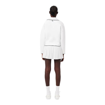 Lacoste Hertiage Tech Skirt in White Color