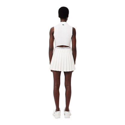 Lacoste Heritage Tech Dress in White Color