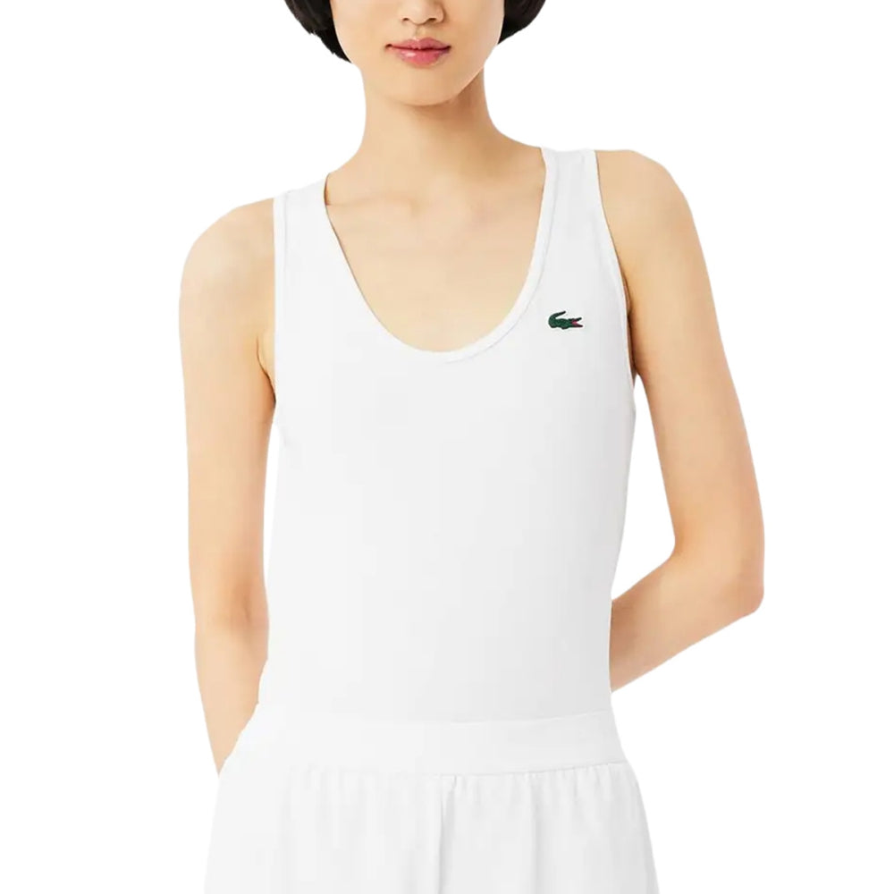 ESSENTIALS SLEEVELESS SH | 001 WHITE