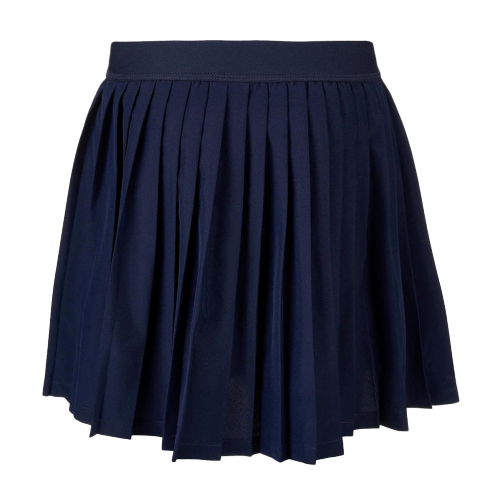 Lacoste Logo Sport Pleated Skirt in Blue Color