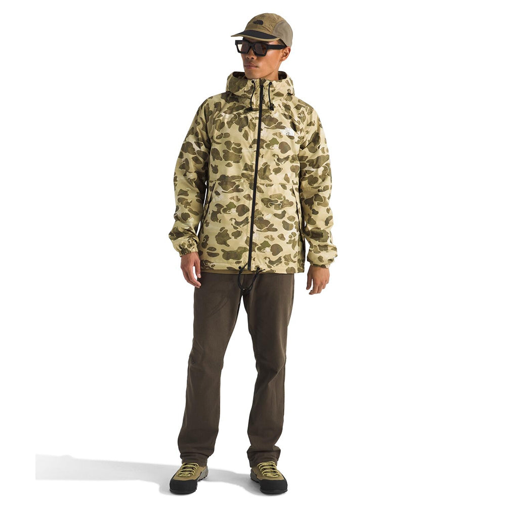 The North Face Mens Antora Rain Hoodie Shells in Brown Color