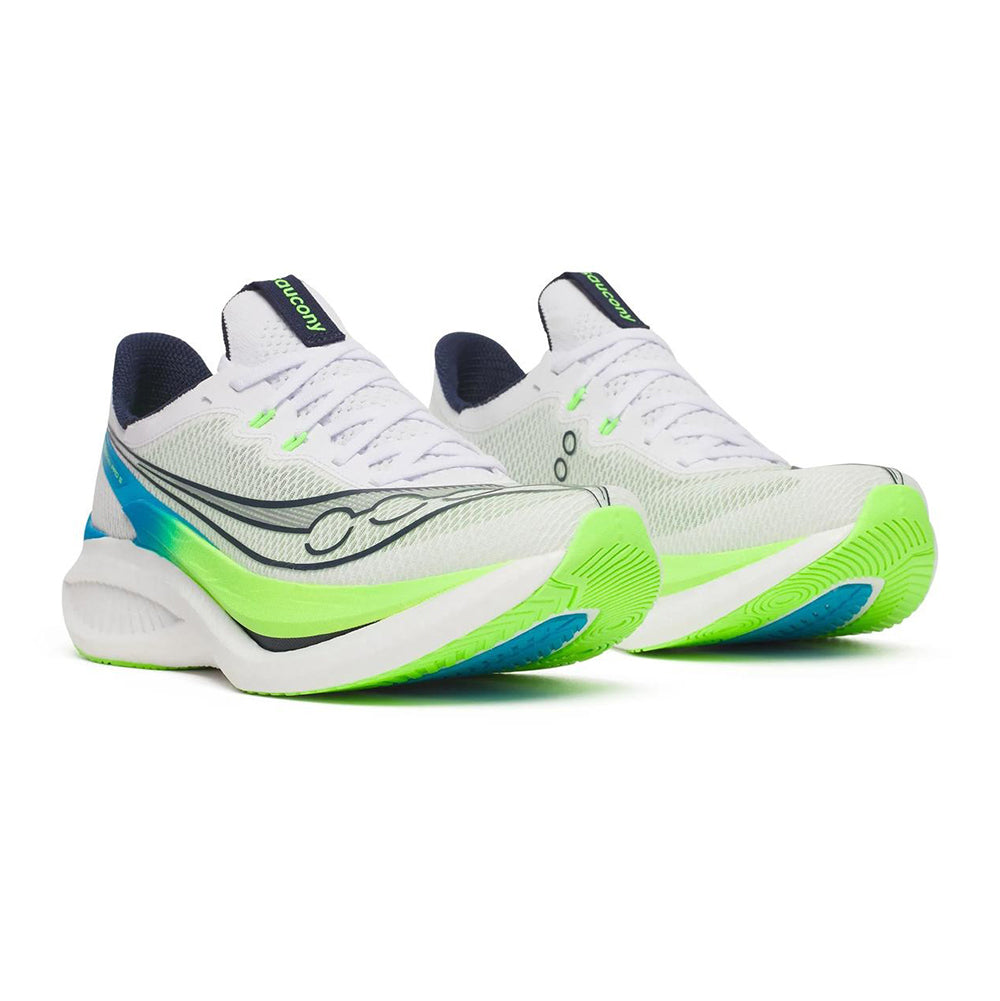 Saucony Endorphin Pro 5 Running Shoes in White Color
