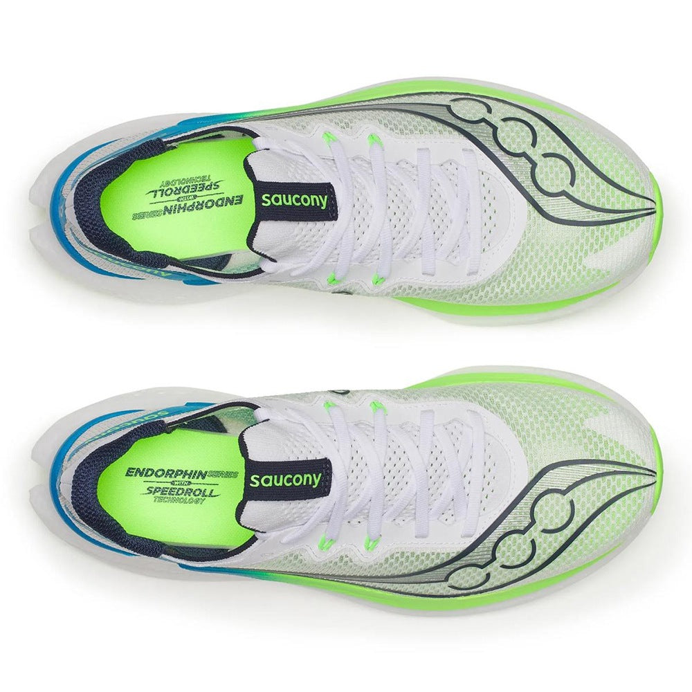 Saucony Endorphin Pro 5 Running Shoes in White Color