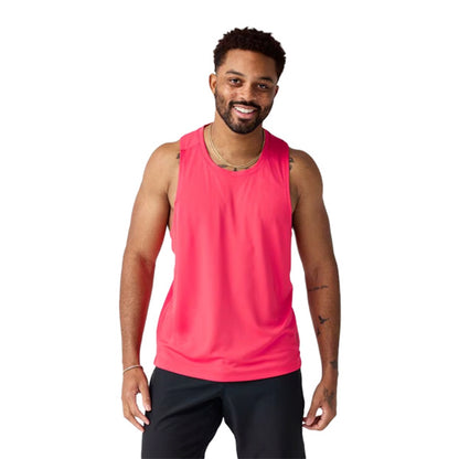 Brooks Dash Singlet Tops in Red Color