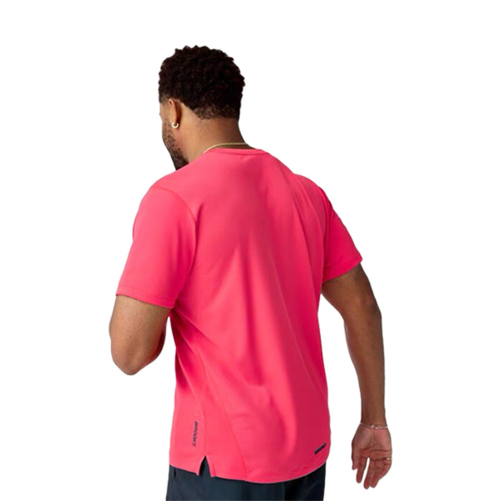 Brooks Dash Short Sleeve Tops in Red Color