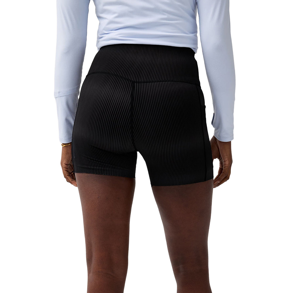 Brooks Chaser 5 Short Tight Shorts in Grey Color