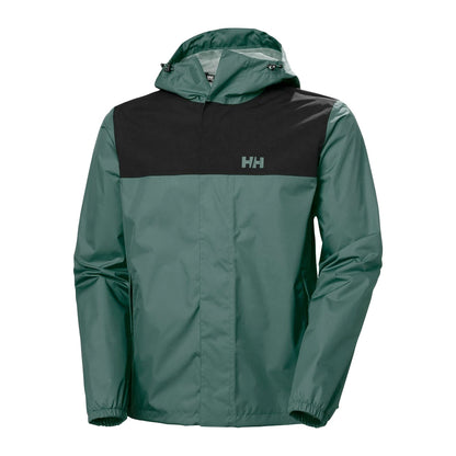 Helly Hansen Vancover Rain Jkt Men Shells in Green Color