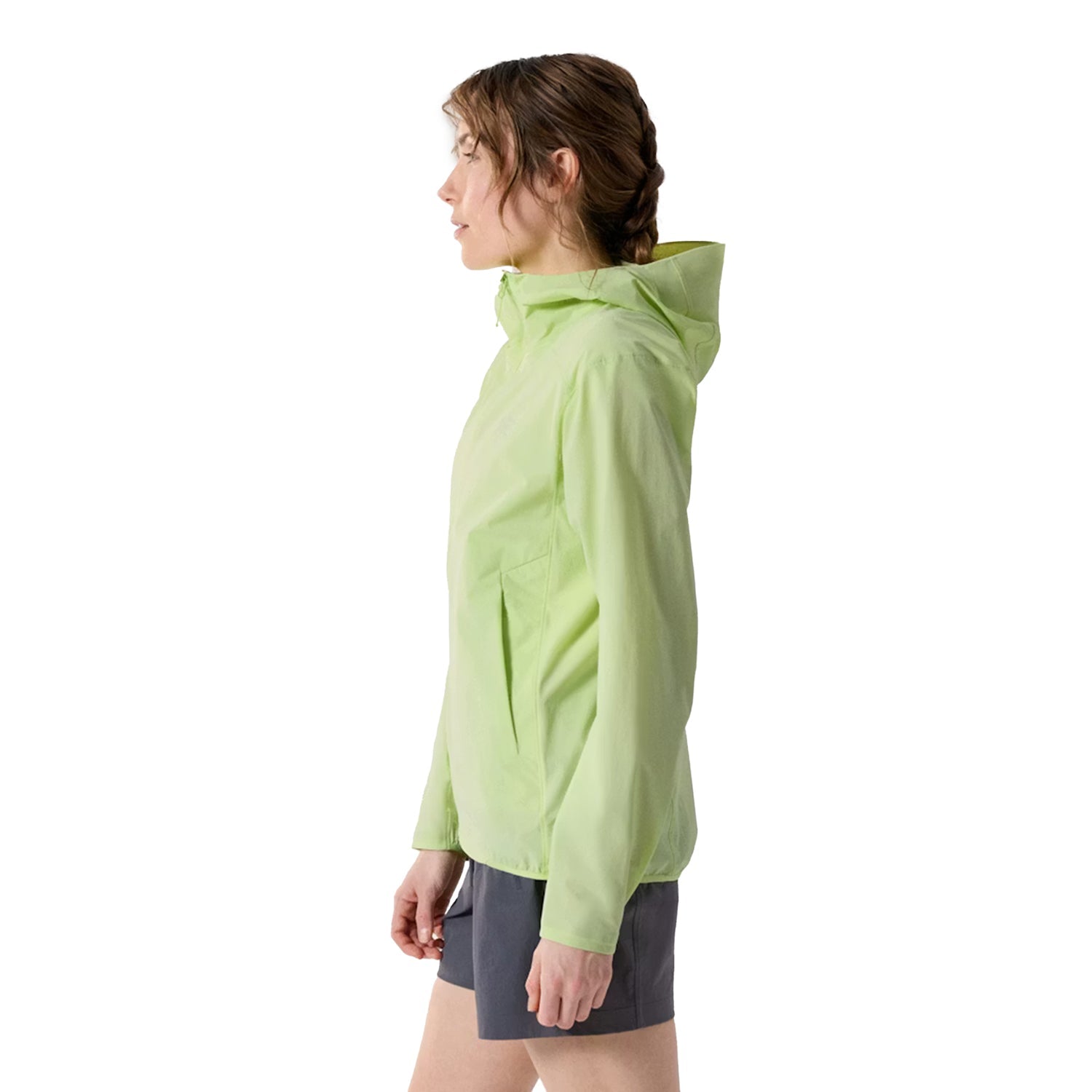 Arc'Teryx Gamma Lightweight Hoody Midlayer in Green Color