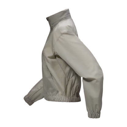 Arc'Teryx Naya Cropped Stowhood W Midlayer in Brown Color