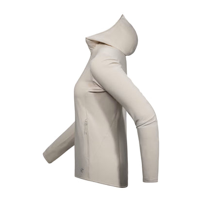 Arc'Teryx Kyanite Lt Hoody Womens Midlayer in Brown Color