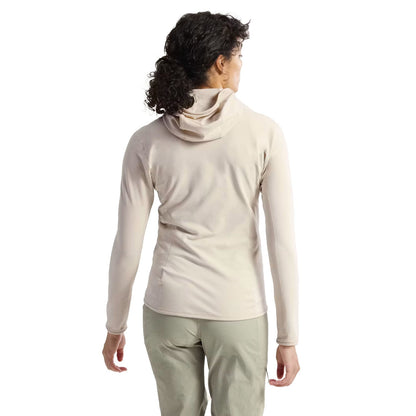 Arc'Teryx Kyanite Lt Hoody Womens Midlayer in Brown Color