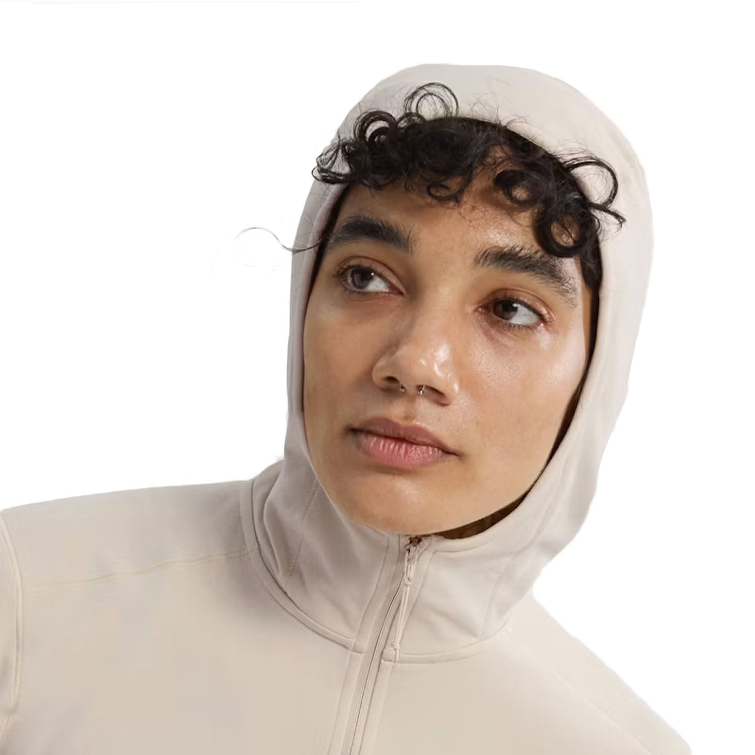 Arc'Teryx Kyanite Lt Hoody Womens Midlayer in Brown Color