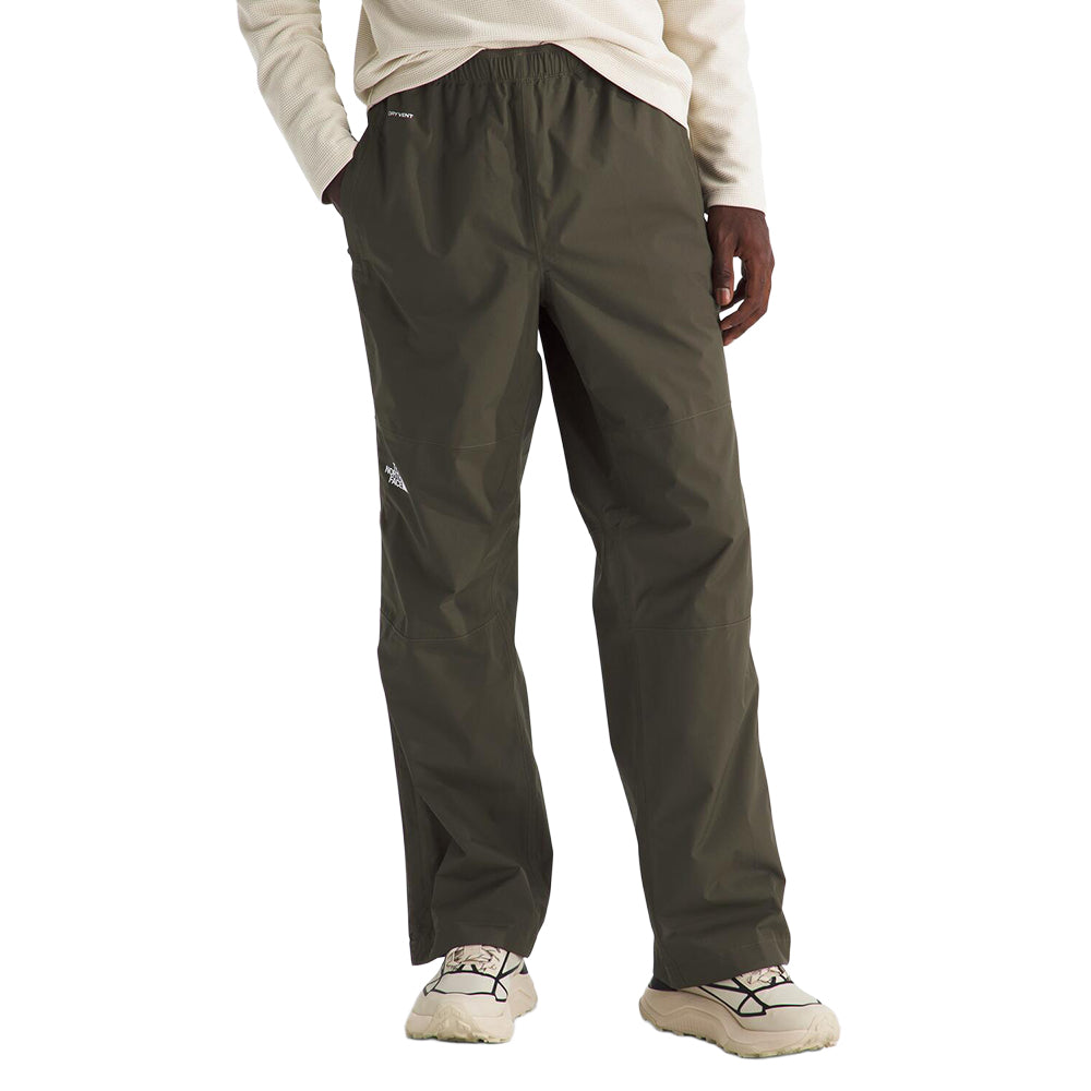The North Face Men Antora Rain Pant in Green Color