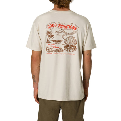 Katin Vibrations Tee Tops in White Color