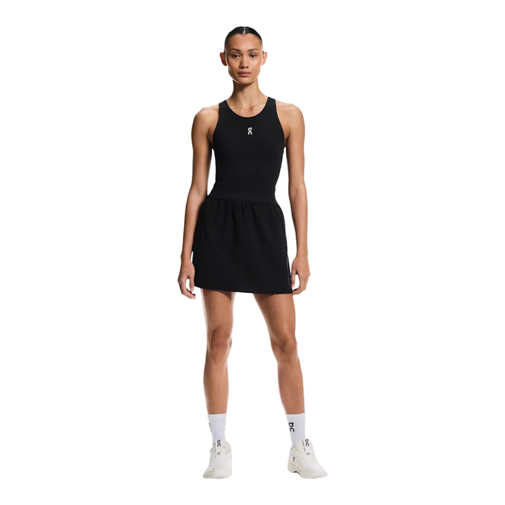 On Court Dress Split Dresses in Black Color