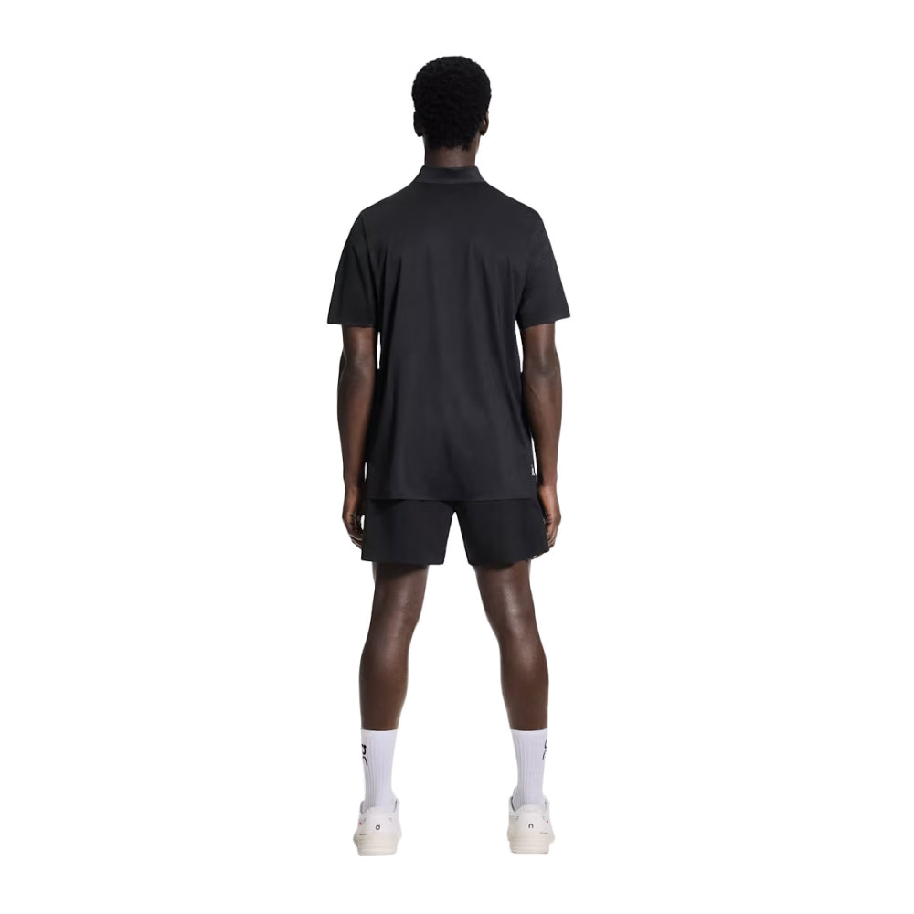 On Court Polo Tops in Black Color