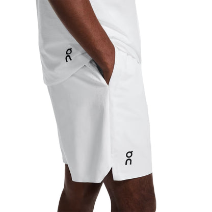 On 7 In Court Shorts in White Color