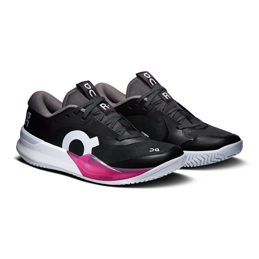 On Roger Pro 3 Clay W Tennis Shoes in Black Color