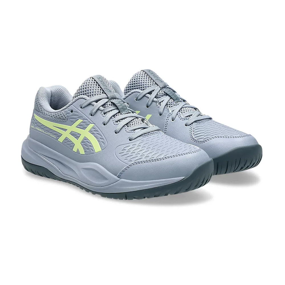 Asics GEL-Resolution X Gs Tennis Shoes in Blue Color