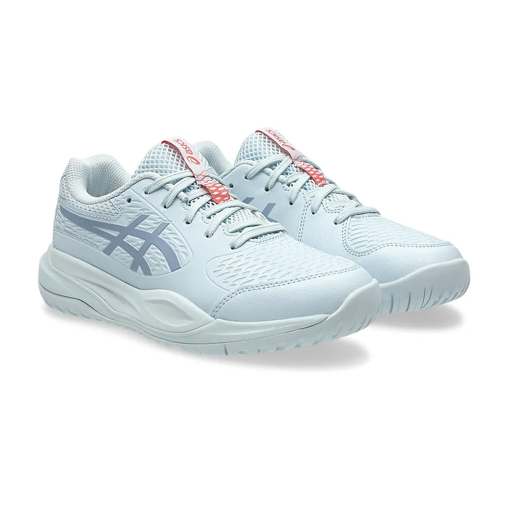 Asics GEL-Resolution X Gs Tennis Shoes in Blue Color