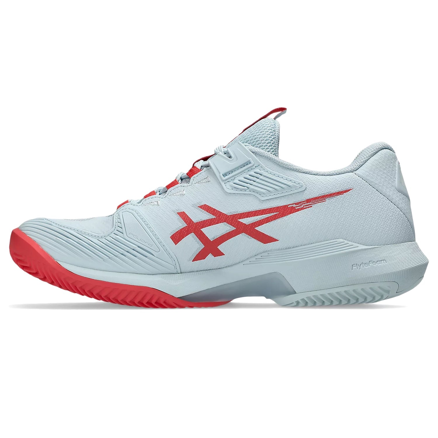 Asics Solution Speed FF 4 Clay Tennis Shoes in Blue Color