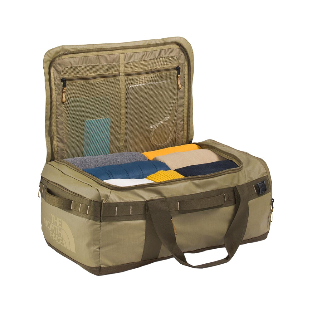 The North Face Base Camp Voyager Duffel Bags in Brown Color