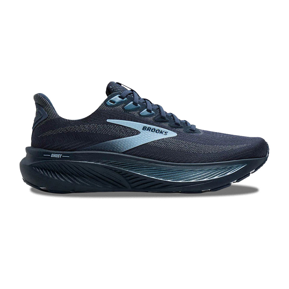 Brooks Ghost 17 Running Shoes in Blue Color