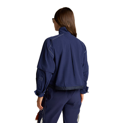 Seniq Dirtpop Trek Jacket Pullover in Blue Color