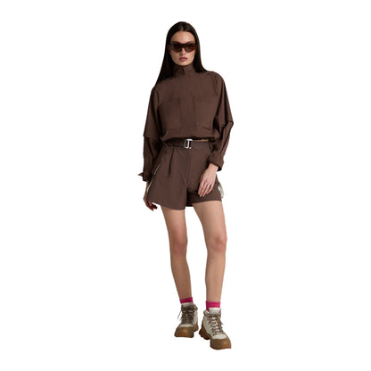 Seniq Trailmix Short in Brown Color