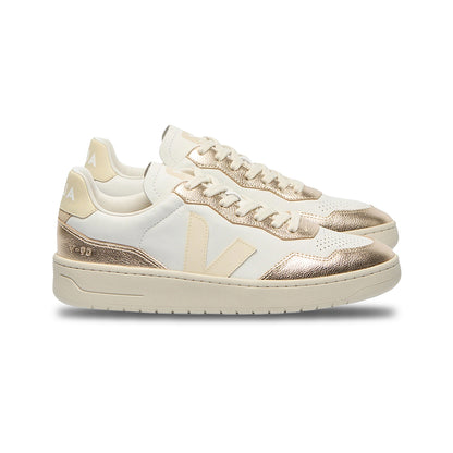 Veja V-90 Sneakers in White Color