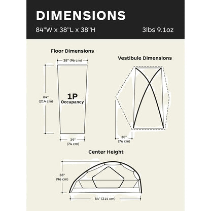 Marmot Tngstn 1P Tents in Green Color