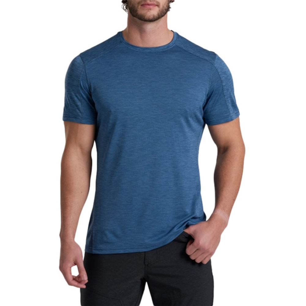 Kuhl Engineered Krew S/S Tops in Blue Color