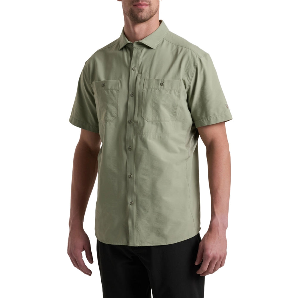 Kuhl Fuse short sleeve Tops in Grey Color