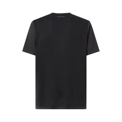 Head Club 25 Tech T-Shirt Tops in Black Color