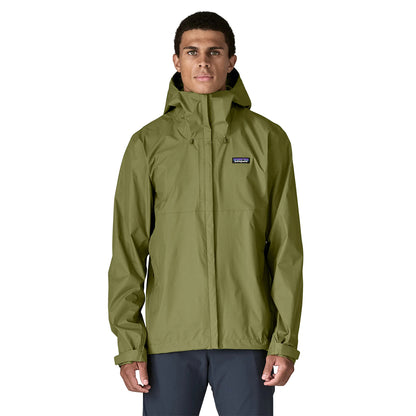 Patagonia M'S torrentshell 3L Jkt Shells in Green Color