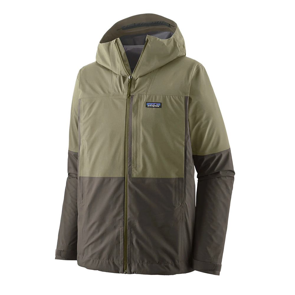 Patagonia M'S Boulder Fork Rain Jk Shells in Grey Color