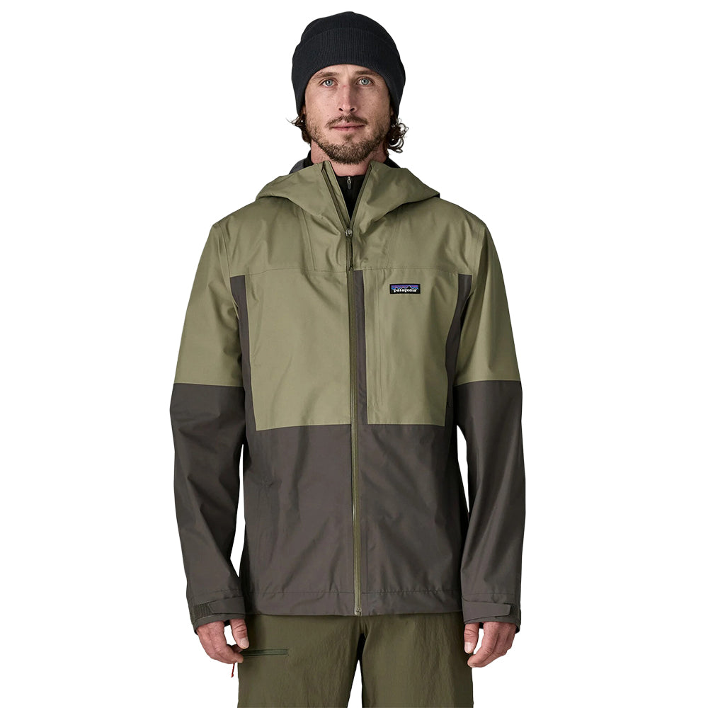 Patagonia M'S Boulder Fork Rain Jk Shells in Grey Color