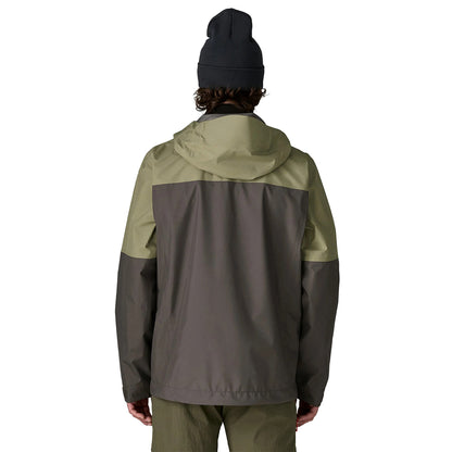 Patagonia M'S Boulder Fork Rain Jk Shells in Grey Color