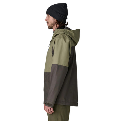 Patagonia M'S Boulder Fork Rain Jk Shells in Grey Color