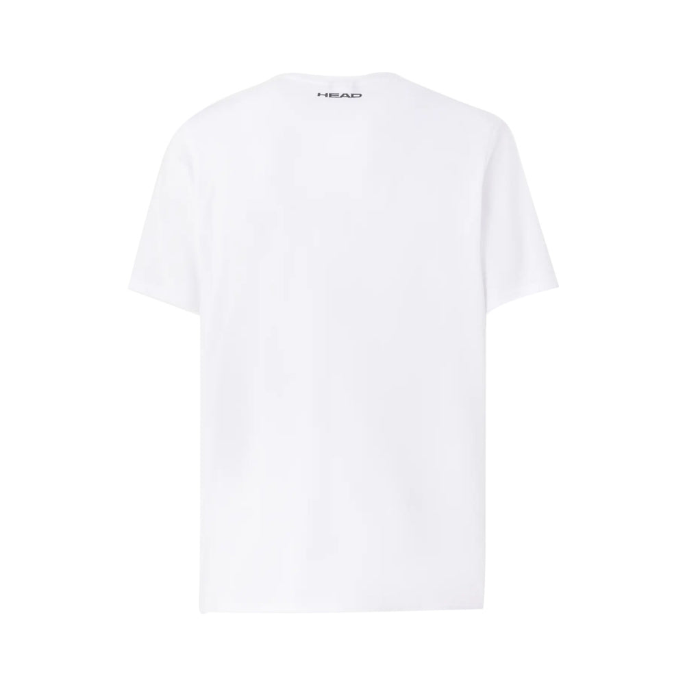 Head Club 25 Tech T-Shirt Tops in White Color