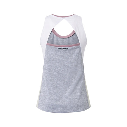 Head Play Tech Tank Top in Blue Color