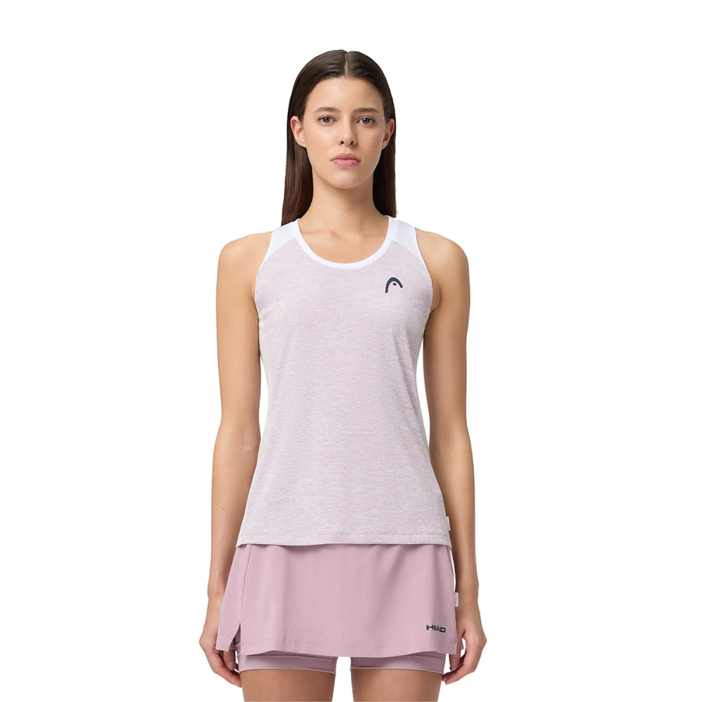 Head Play Tech Tank Top in Purple Color