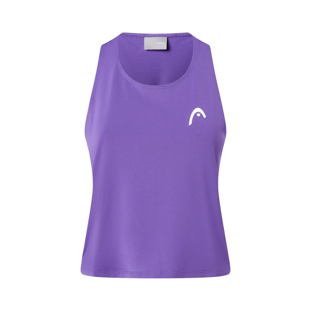 Head Move Tank Top in Purple Color