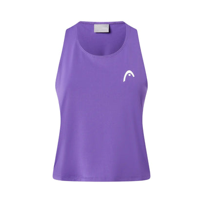 Head Move Tank Top in Purple Color